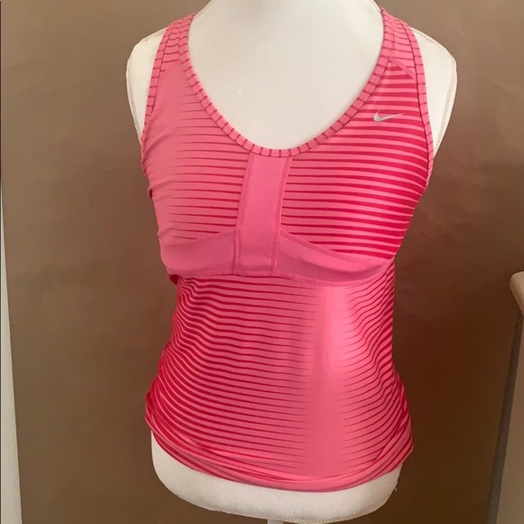🇺🇸 Nike Pink Workout Tank Top Dry Fit - Picture 1 of 8